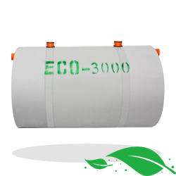 VOLLSTÄNDIGES PAKET FAULGRUBE ECO 3000 LITER